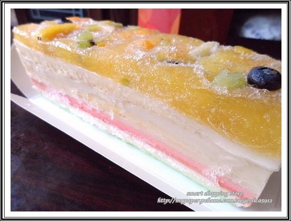 (美食)試吃～幸福的好滋味～老耿食品本舖-夏日水果彩虹布丁蛋糕