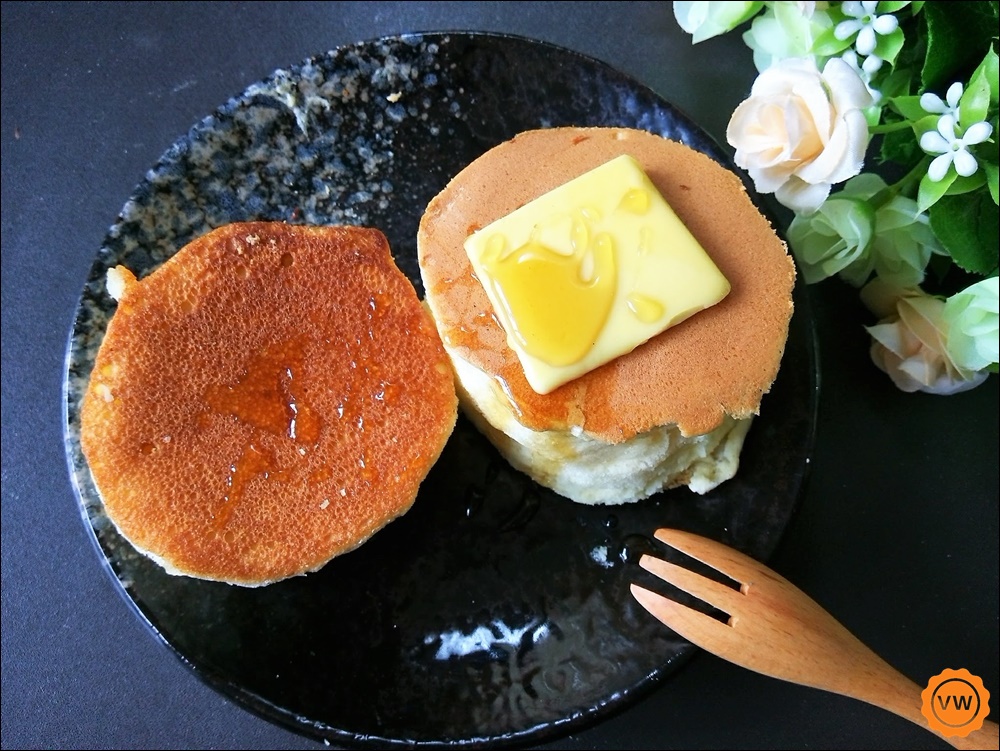 鑄鐵鍋料理 │烘焙食譜：日式厚鬆餅