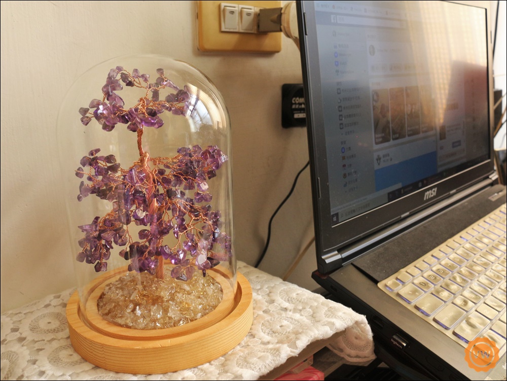 居家好物│碧虹線上 開運招財水晶樹：紫水晶 是擺飾，也是招財好物！