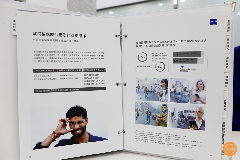 彰化眼鏡行│視康佳眼鏡：蔡司視光優視力體驗中心，蔡司智鋭多焦變色鏡片│眼鏡行配眼鏡推薦