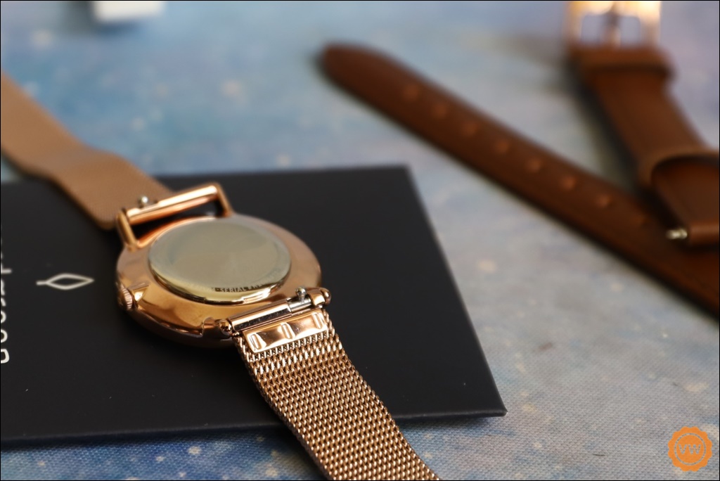 雙⼗⼀攻略│北歐極簡設計⼿錶│⼿錶推薦：NATIVE 北歐藍錶盤- 復古棕真皮