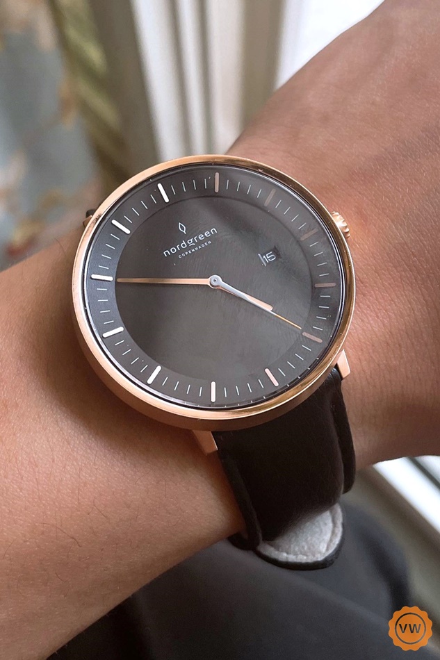 黑五攻略│北歐極簡設計⼿錶│⼿錶推薦：PHILOSOPHER 玫瑰金錶殼 40mm黑色錶盤 玫瑰金3LINK錶帶