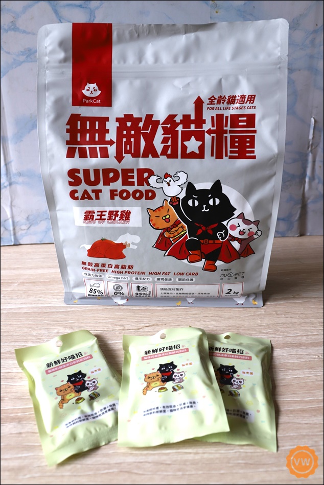 無穀飼料、貓乾糧、貓飼料推薦：ParkCat無敵貓糧 霸王野雞-天然無穀貓糧(全齡貓適用)
