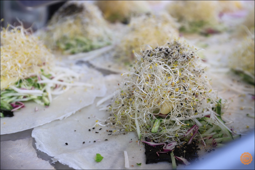 員林市場美食 輕食推薦 員濃豆漿 苜蓿芽捲